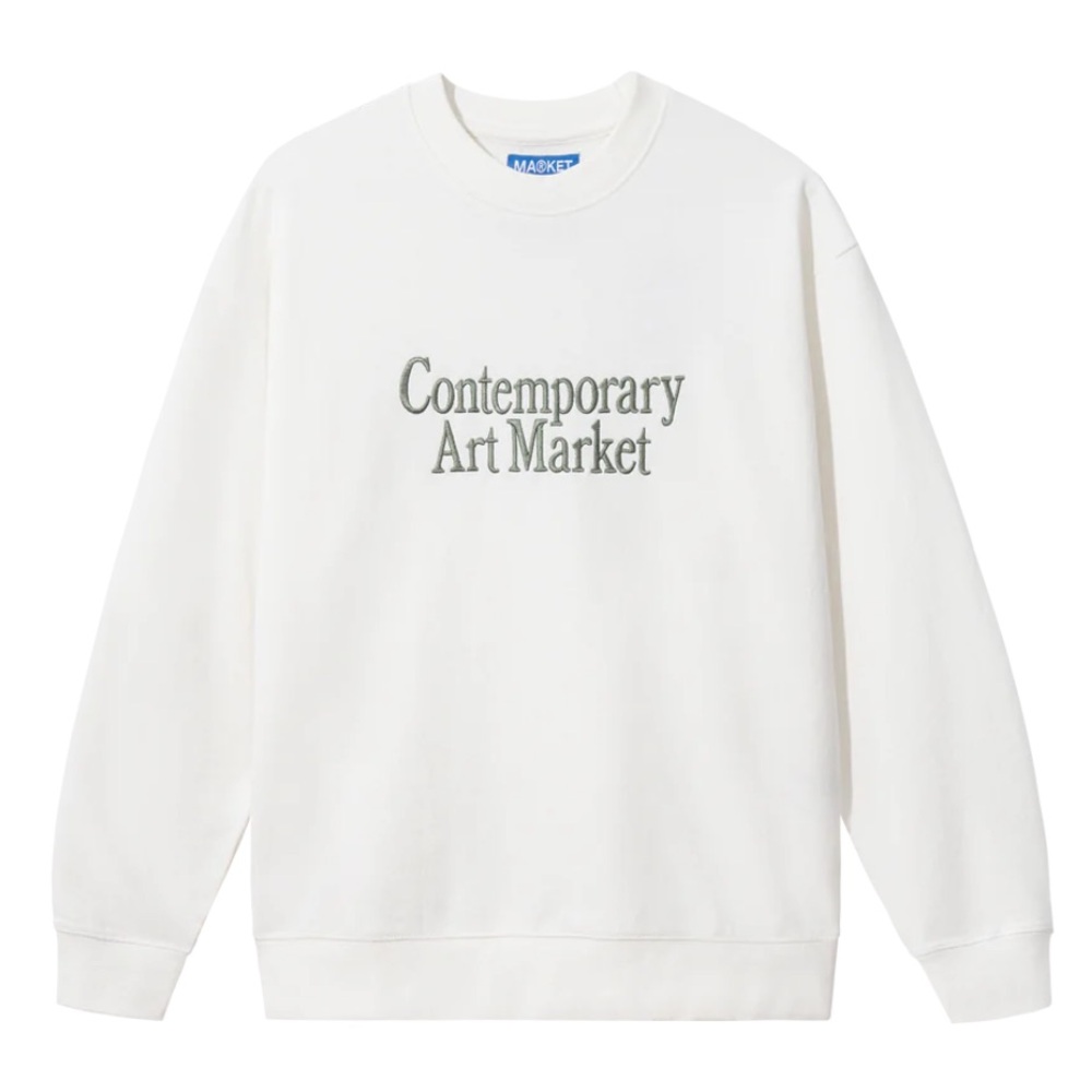 Market Contemporary Art Market Crewneck Sweatshirt